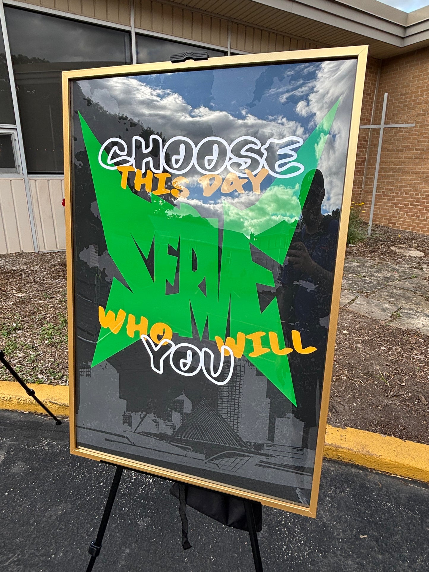 Choose This Day (24in by 36in) - Serving the City Art Piece
