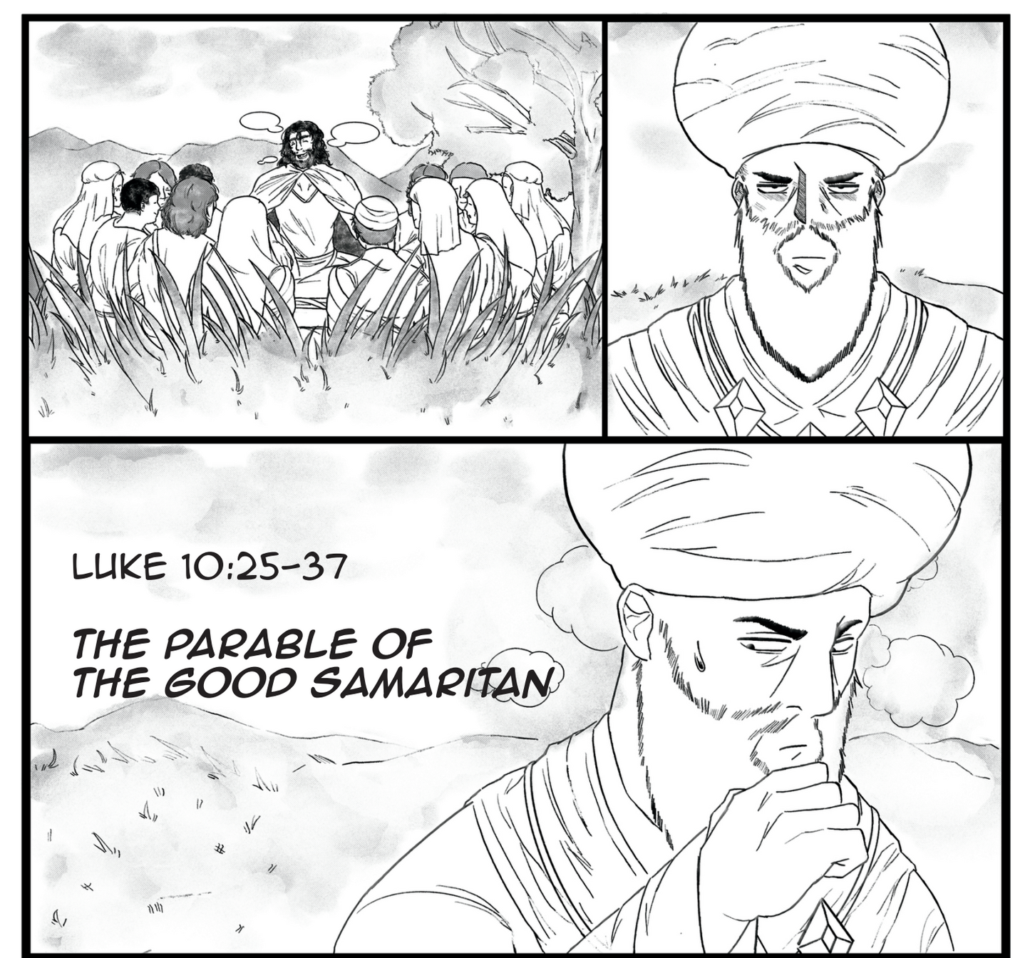 Parable of the Good Samaritan Manga - Serving the City Collection