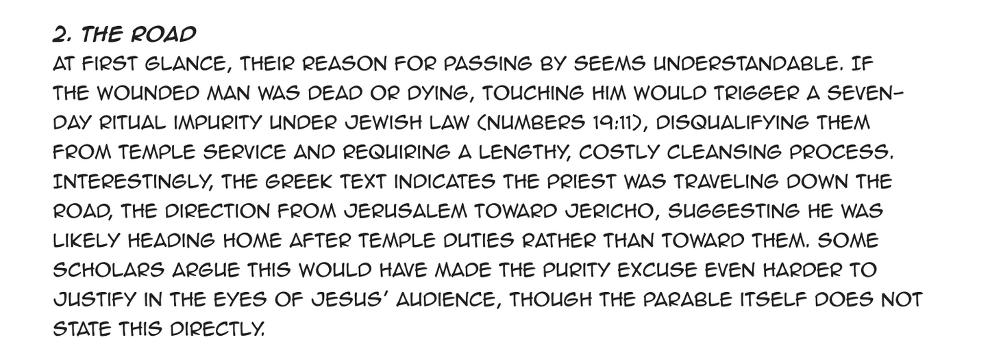 Parable of the Good Samaritan Manga - Serving the City Collection